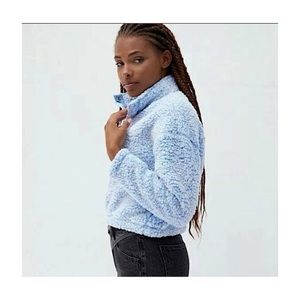 Pacsun Sweater| Pacsun Blue Simone Sherpa size small